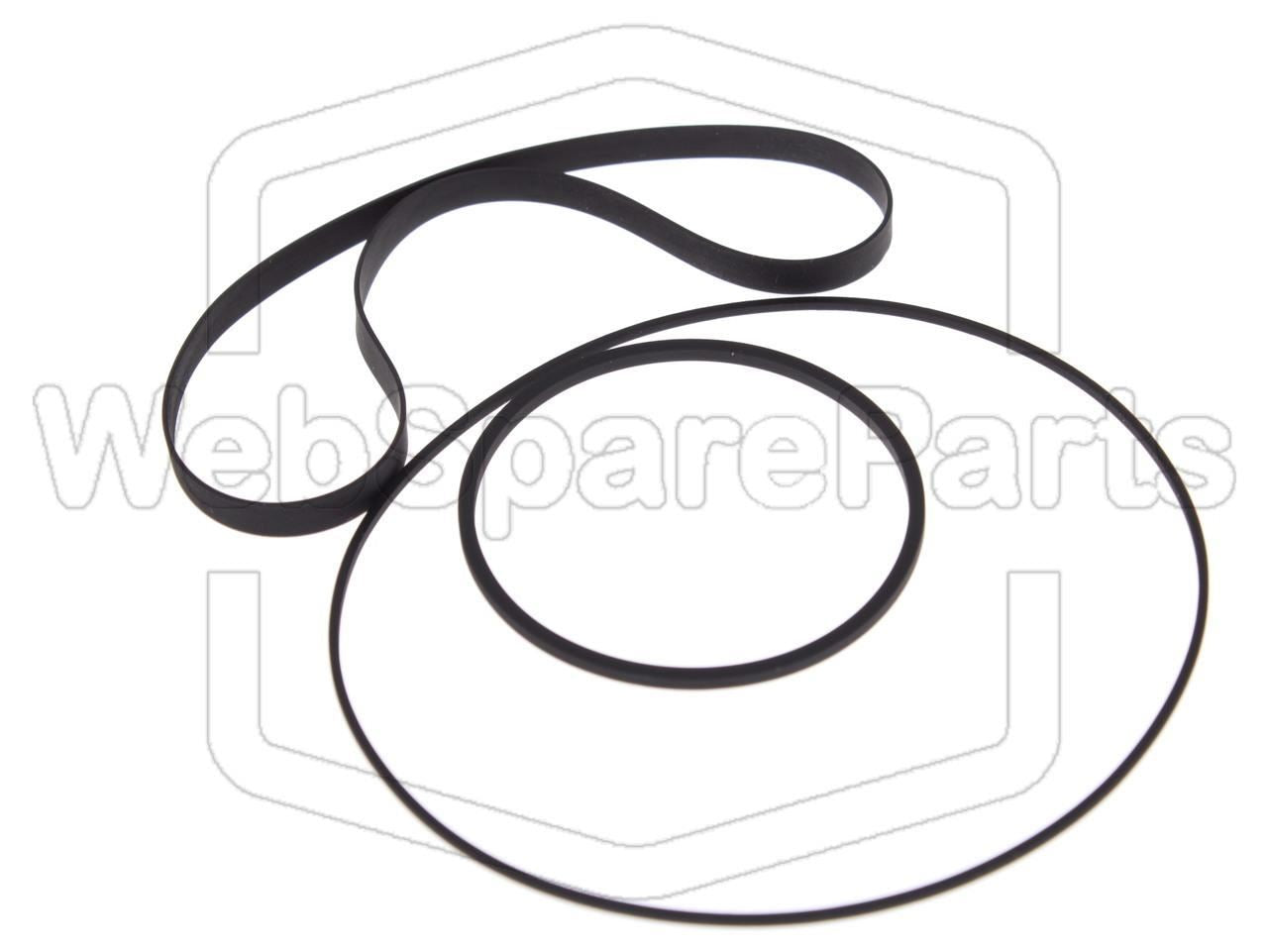 Kit de correas para pletina de casete – Nakamichi ZX-9