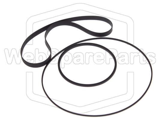Kit de correas para pletina de casete – Nakamichi ZX-9