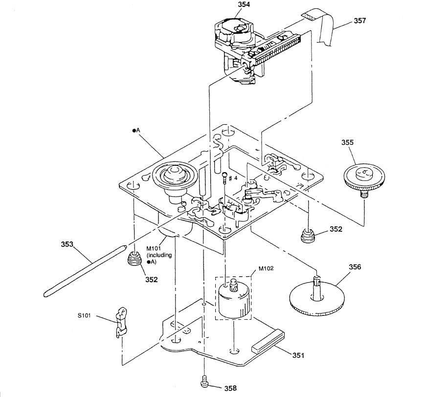 Replacement SWITCH, LEAF (LIMIT) Pos.(S101) for Sony HCD-A190 CD Player Mechanism