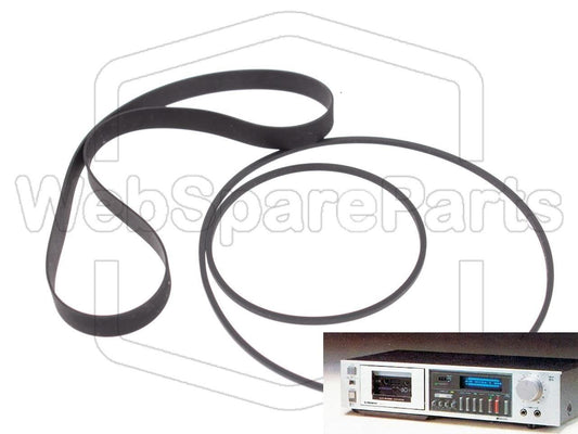 Kit de correas para pletina de casete – Pioneer CT-720 – Version 1