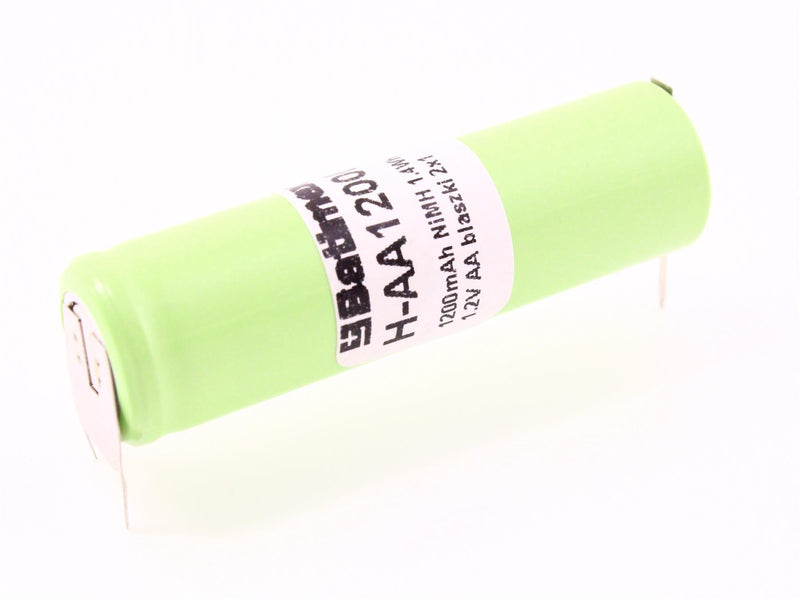 Batería Ni-MH con pines H-AA1200B-VBR 1.2V 1200mAh 