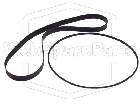 Kit de correas para pletina de casete – Aiwa AD-R450