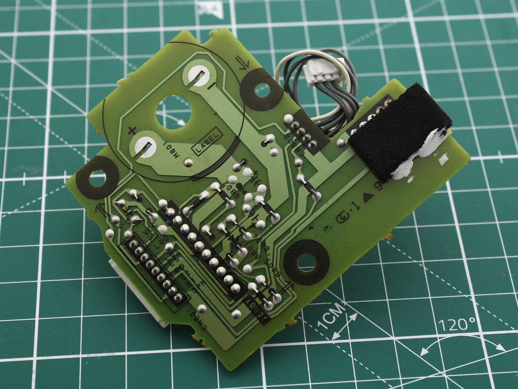 Replacement MOTOR (SLIDE) BOARD  Pos.(262) for Sony HCD-GRX7J CD Player Mechanism