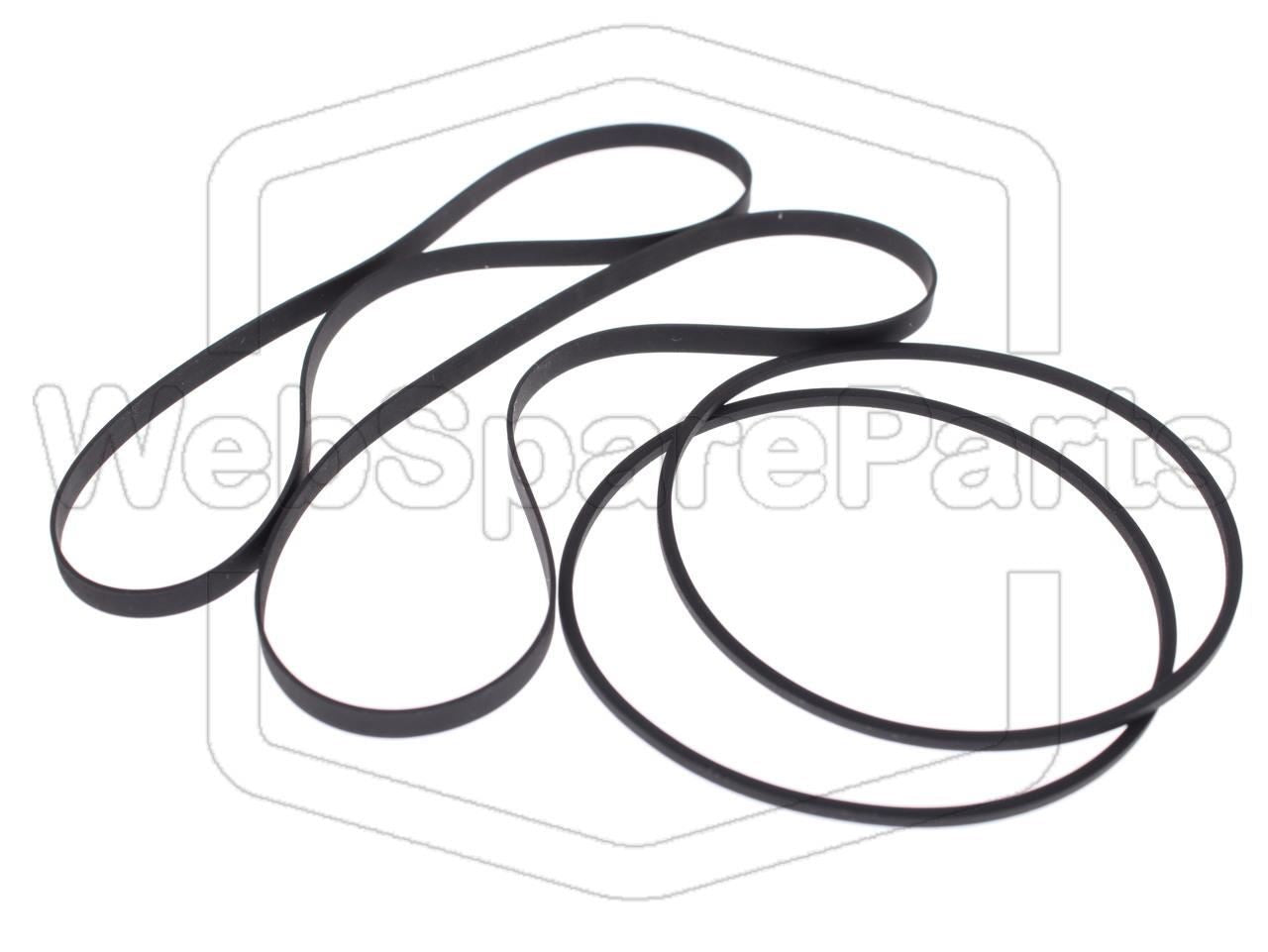 Belt Kit For Cassette Deck Yamaha KX-W282