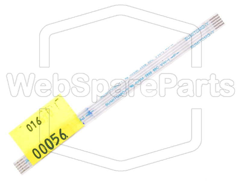 5 Pins Cable Plano L=100mm W=6mm