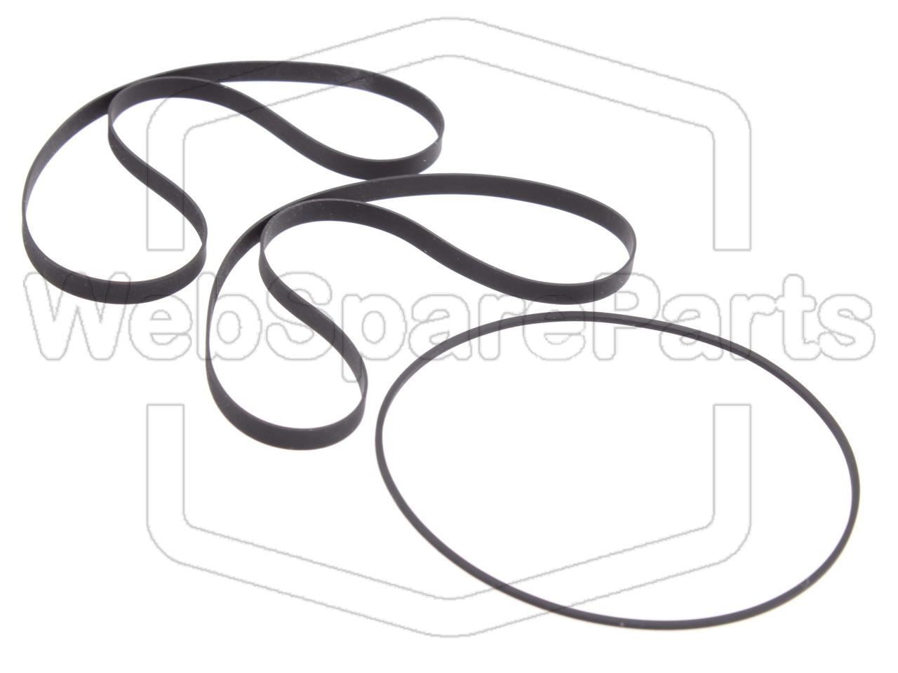 Belt Kit For Cassette Player Sony TC-WR750