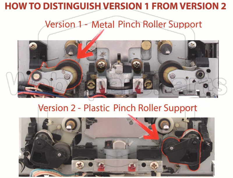 Repair Kit For Cassette Deck Bang & Olufsen Beocord 6500 Version 2 - WebSpareParts