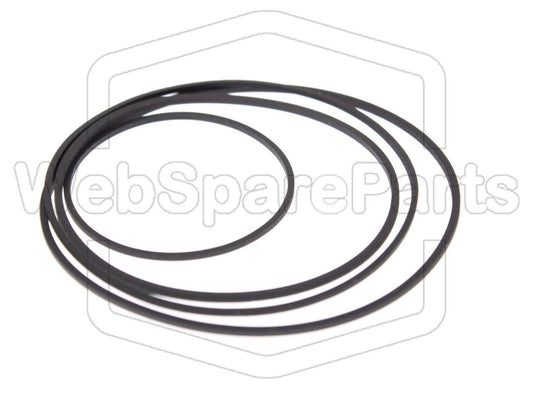 Kit de correas para pletina de casete – Kenwood KX-34