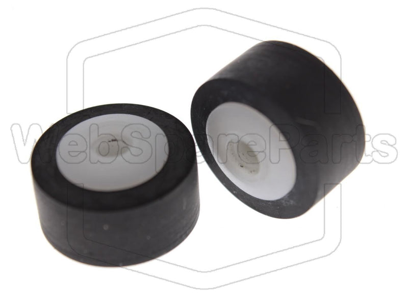 Pinch rollers for Double Cassette Deck Technics RS-T16