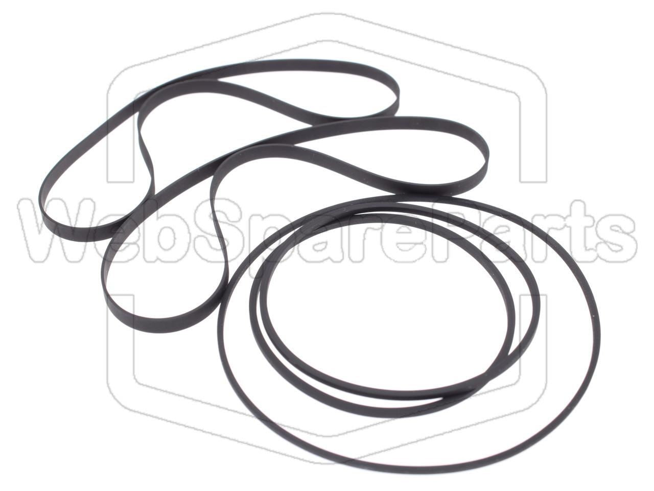 Kit de correas para pletina de doble casete – Grundig CCF-4300 Mk2