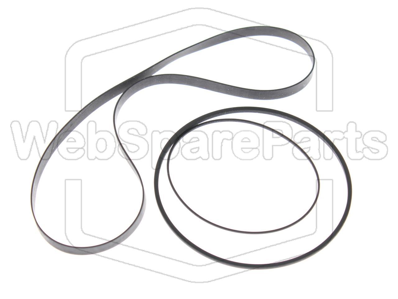 Kit de correas para pletina de casete – Sharp RT-12