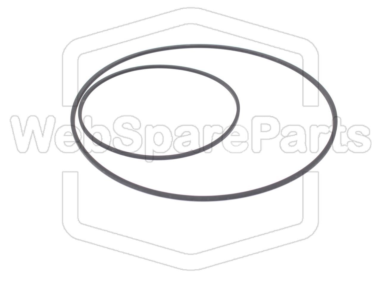 Belt Kit for Philips AC730 22AC730 Car Radio Cassette