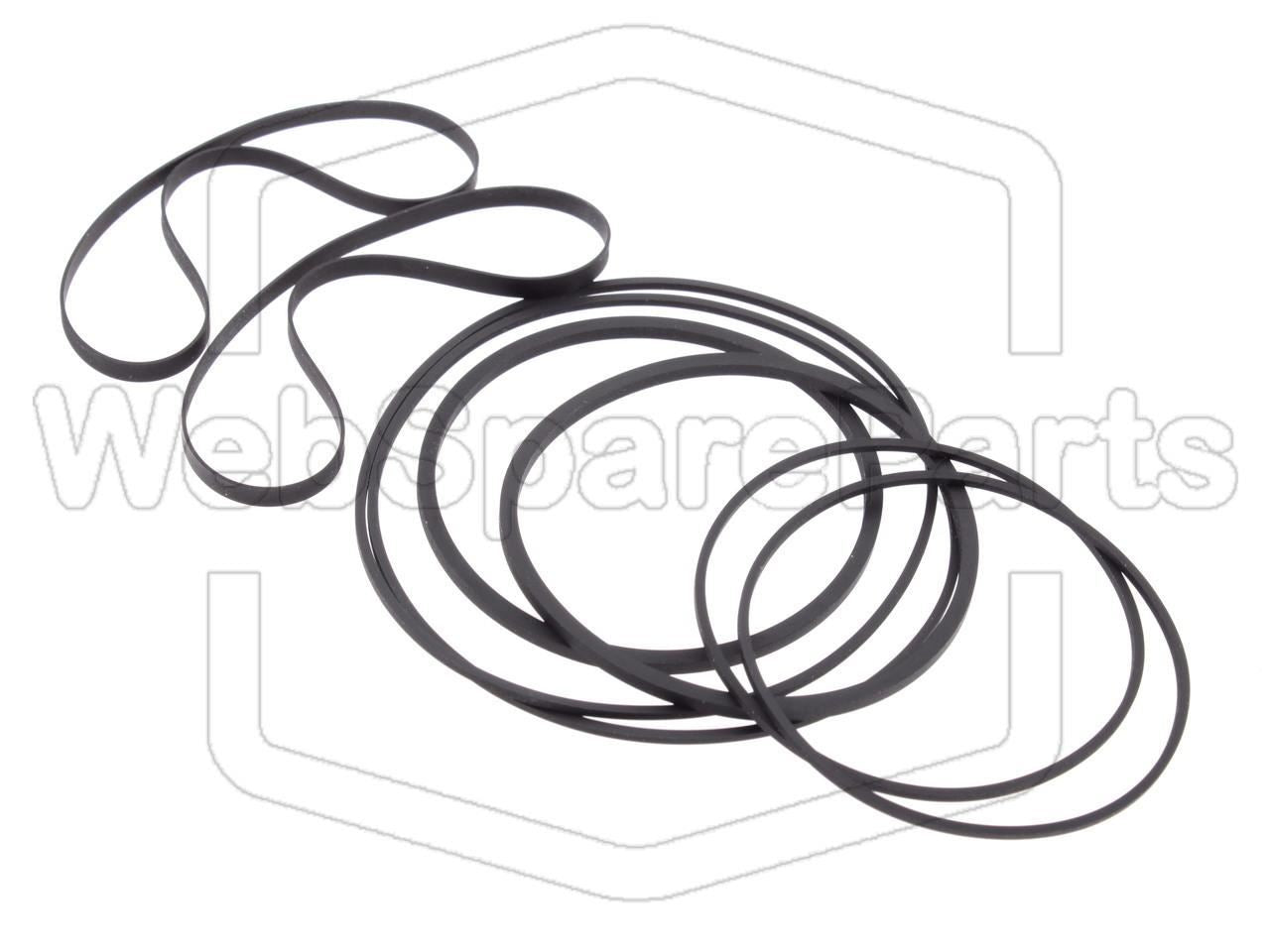 Kit de correas para pletina de doble casete – Denon UDR-W99 (D-99)