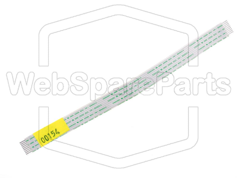 9 Pins Flat Cable L=190mm W=12.65mm