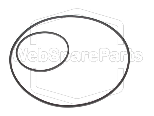 Kit de correas para grabadora de casete – Grundig C 405 Automatic