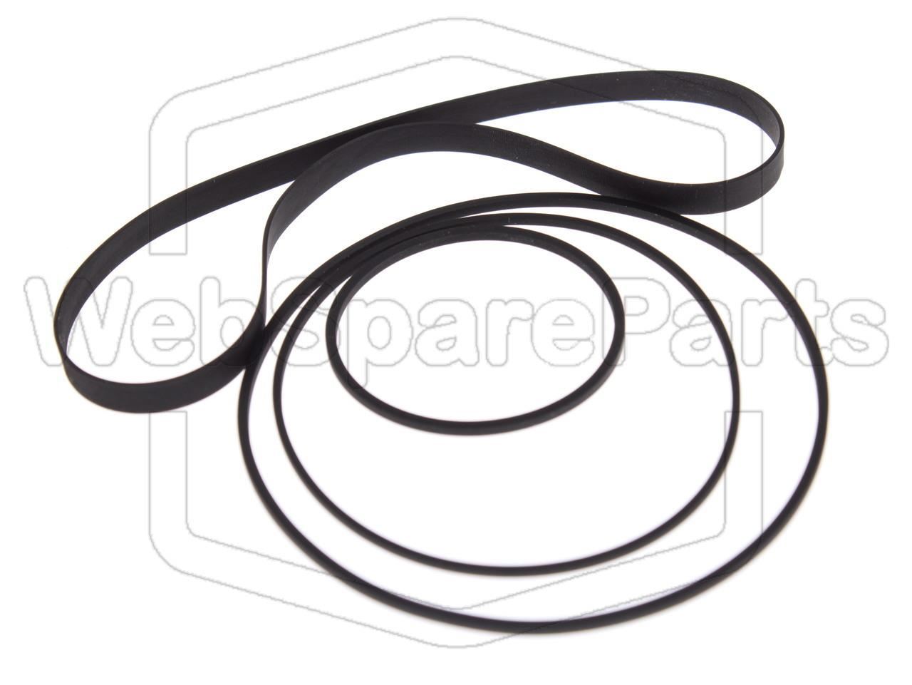 Kit de correas para pletina de casete – Kenwood KX-600