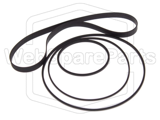Kit de correas para pletina de casete – Kenwood KX-600