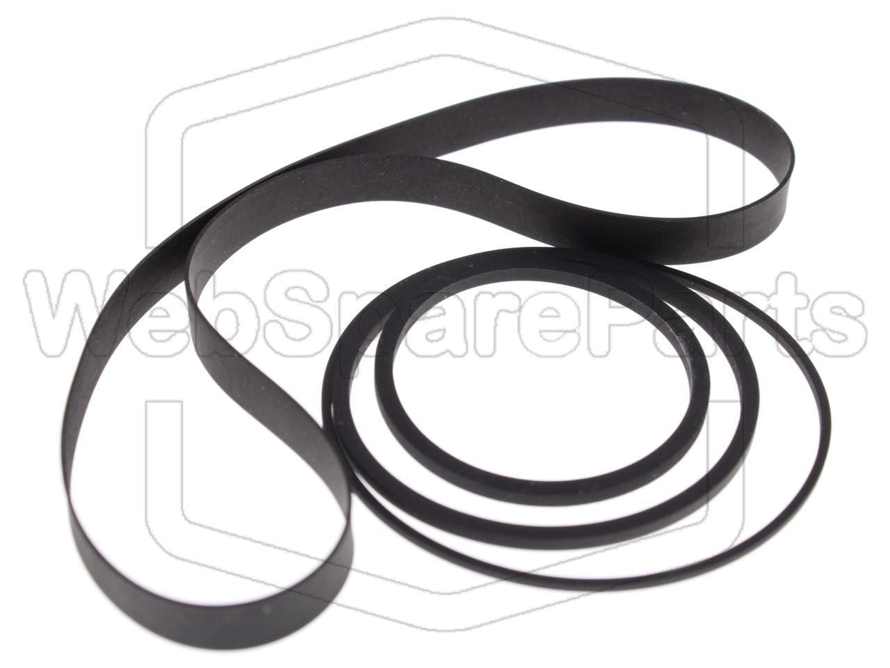 Belt Kit For Video Cassette Recorder Oceanic TR-4943