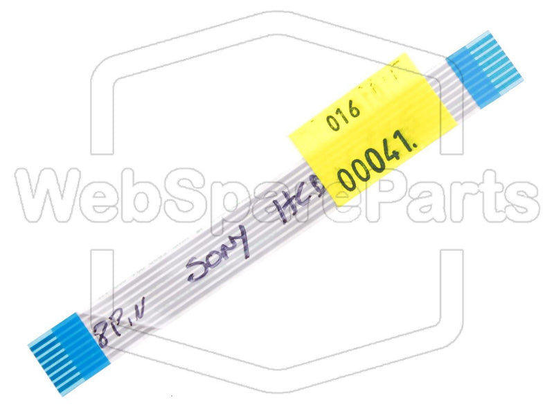 8 Pins Flat Cable L=100mm W=11.22mm