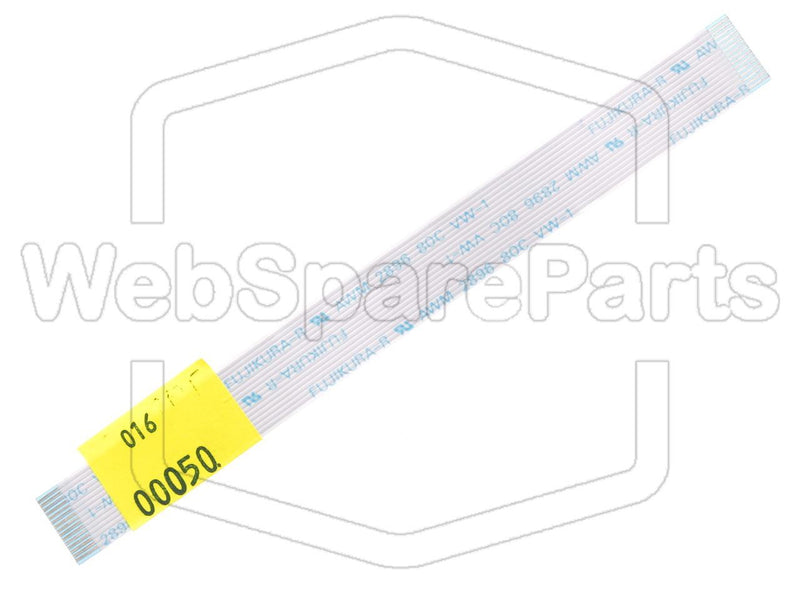 15 Pins Cable Plano L=135mm W=12.80mm