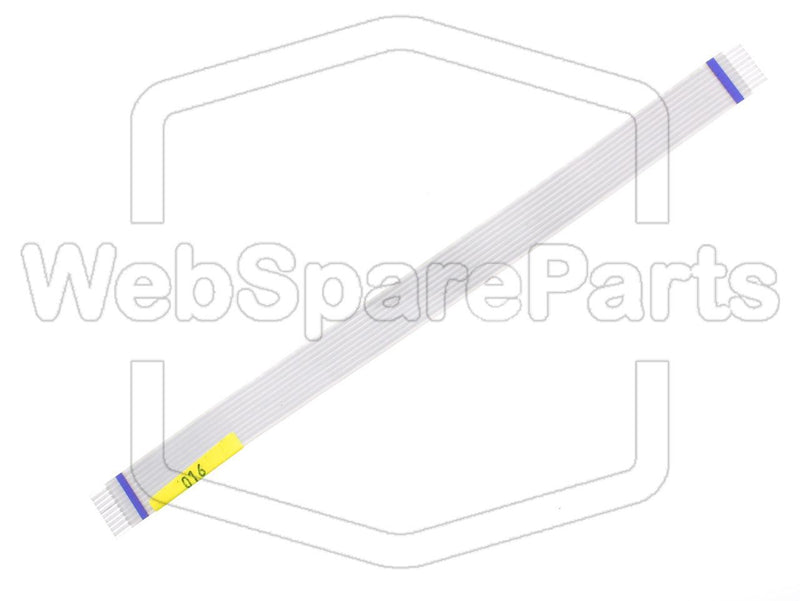 9 Pins Flat Cable L=190mm W=12.65mm