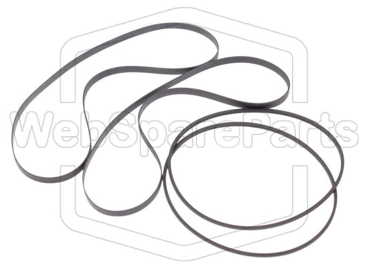 Kit de correas para pletina de doble casete – Aiwa AD-WX20