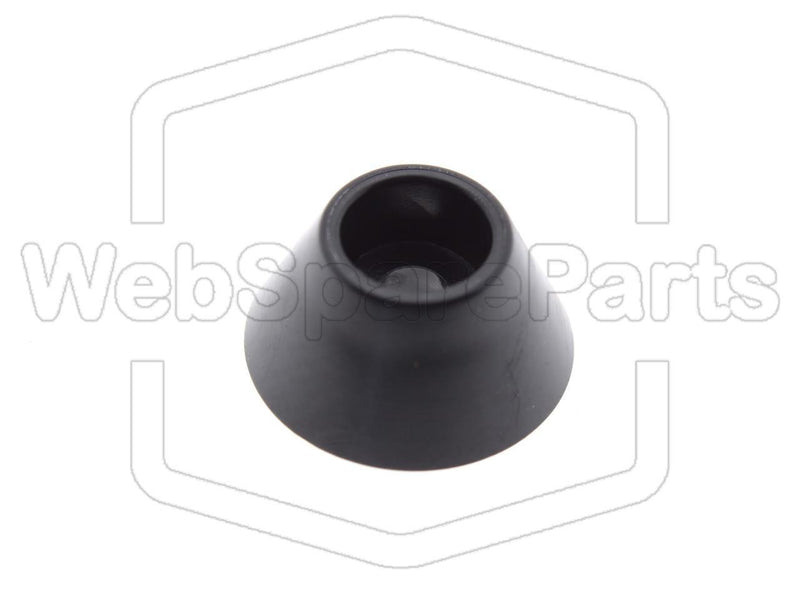 Round PVC Foot With Hole Ø3.0mm Base Ø14.8mm