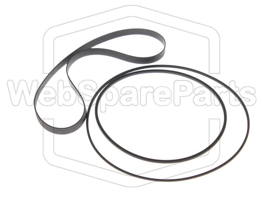Kit de correas para pletina de casete – Sharp RT-15H