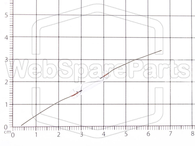 Lámpara incandescente axial 12 voltios 150 mA Ø 4 mm 