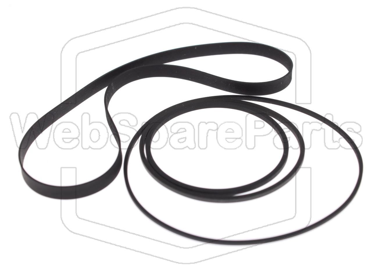 Kit de Correas para Platina Cassette Sony TC-V3