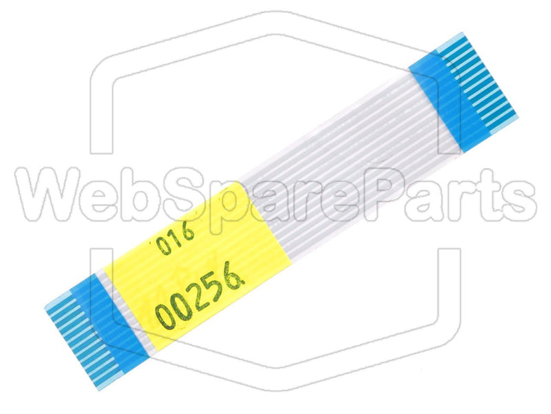 12 Pins Cable Plano L=80mm W=16.33mm