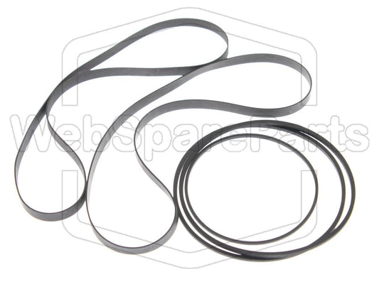 Kit de correas para radiocasete – Sharp GF-575