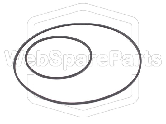 Kit de correas para autoradio vintage con casete – Philips 22 RN232