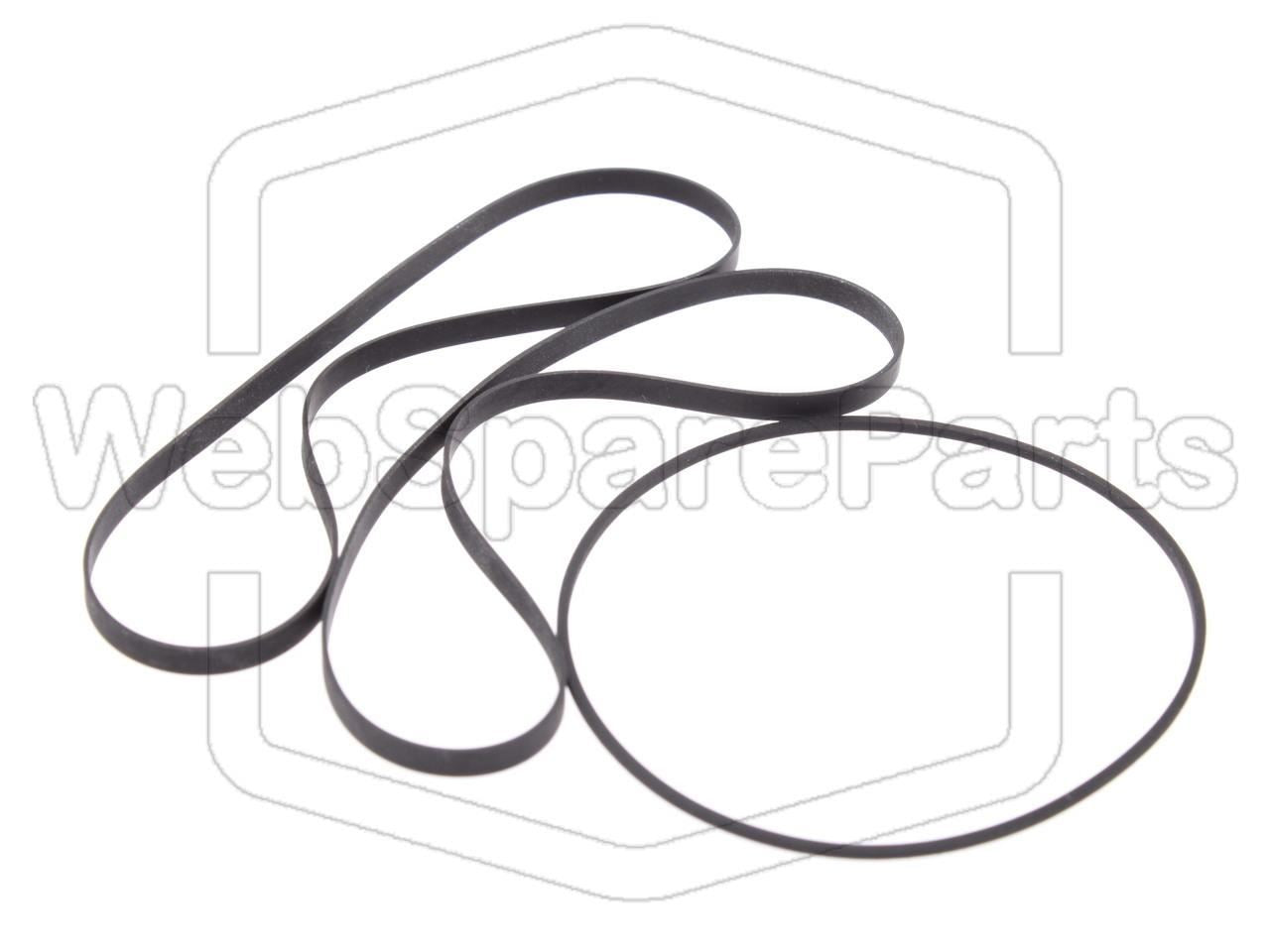 Kit de correas para pletina de doble casete – Yamaha KX-W232