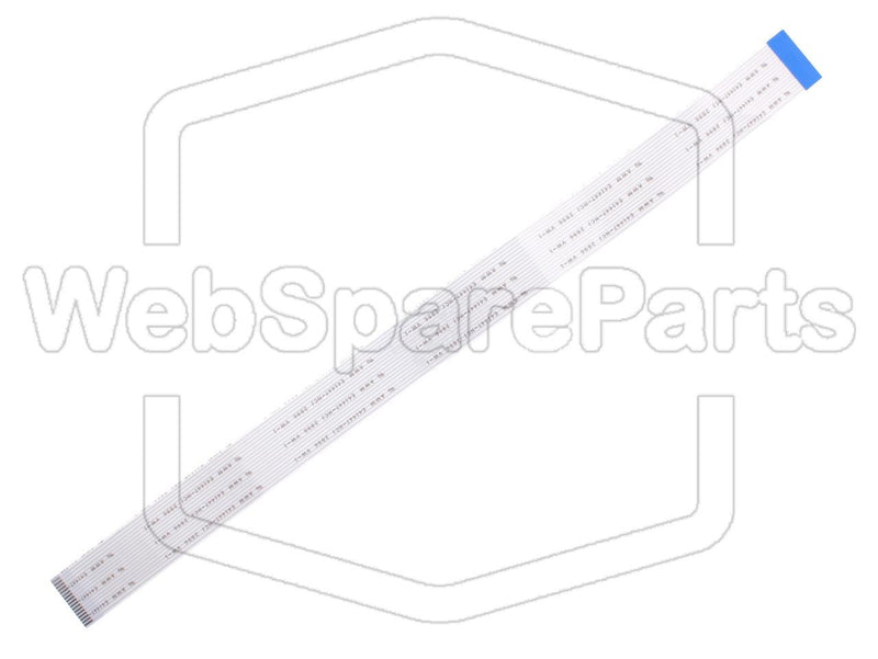 17 Pins Cable Plano invertido L=340mm W=22.70mm