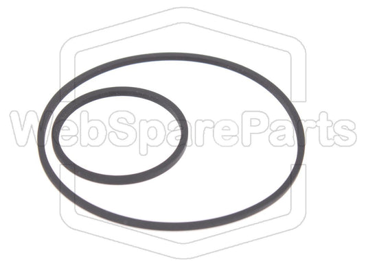 Kit de correas para pletina de casete – Atari 410 Program
