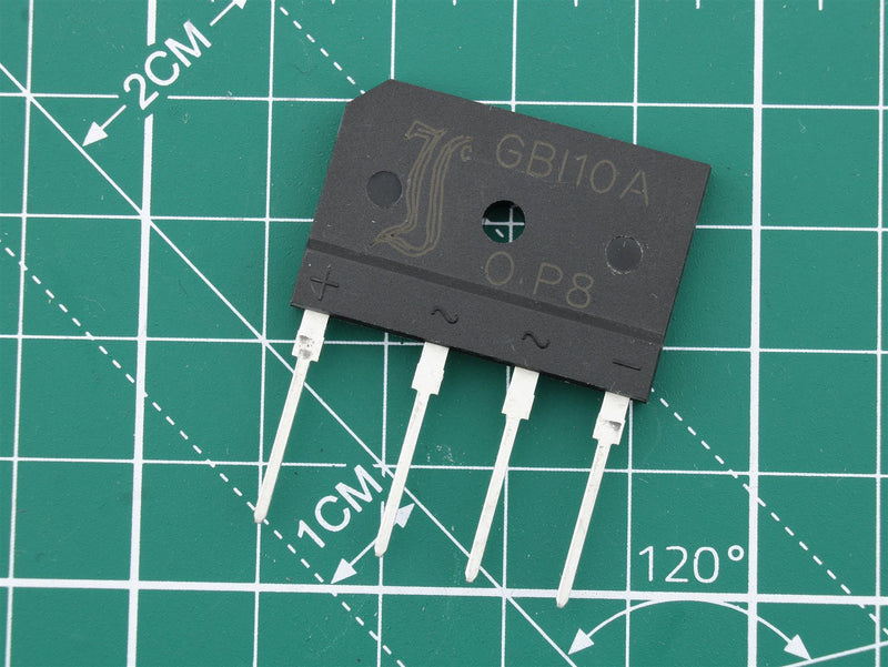 Puente Rectificador GBI10A - 50V 10A