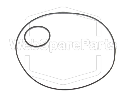 Kit de correas para autoradio vintage con casete – Philips DC449 22DC449