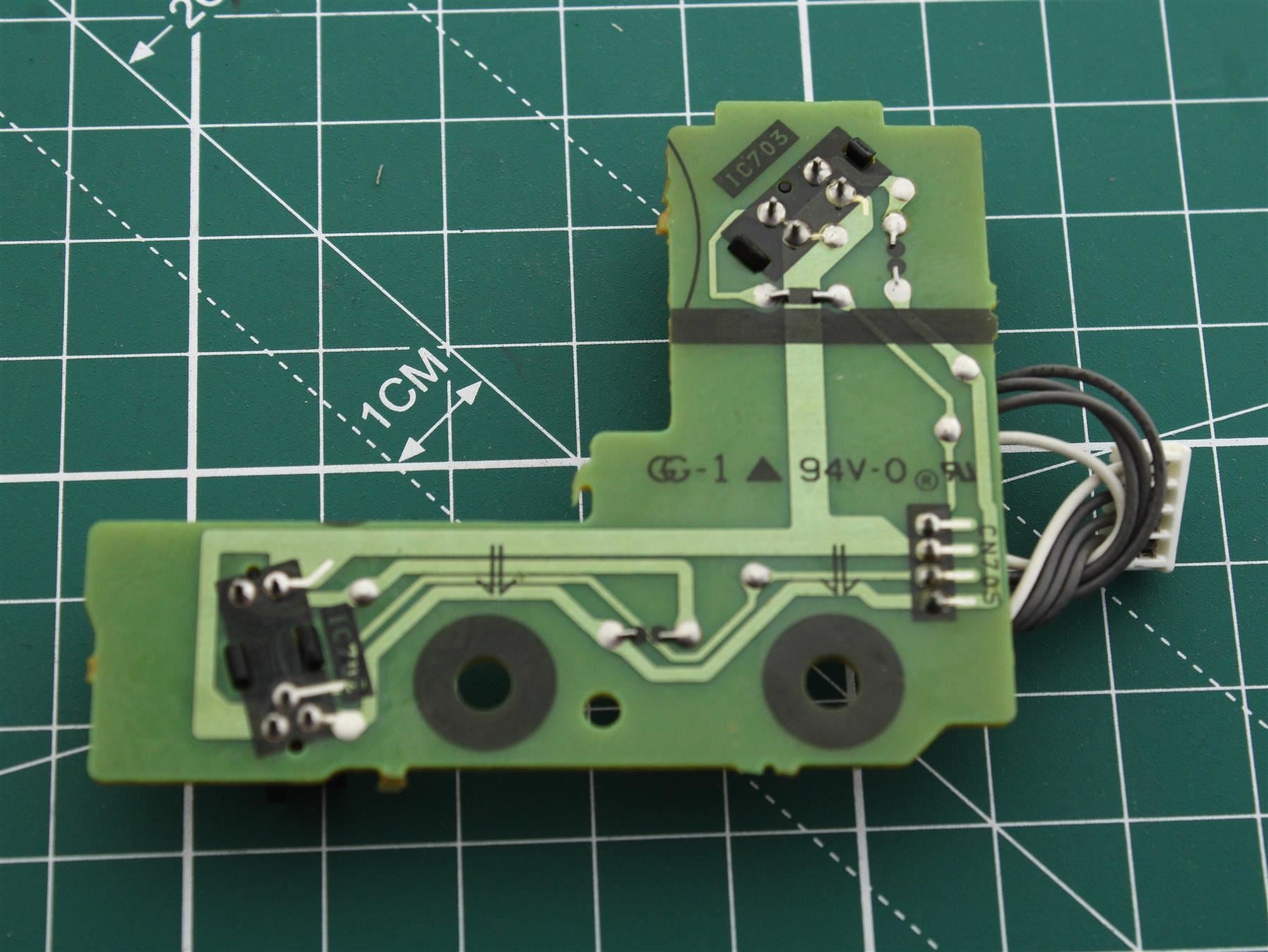 Replacement SENSOR BOARD  Pos.(209) for Sony MHC-GRX30 CD Player Mechanism
