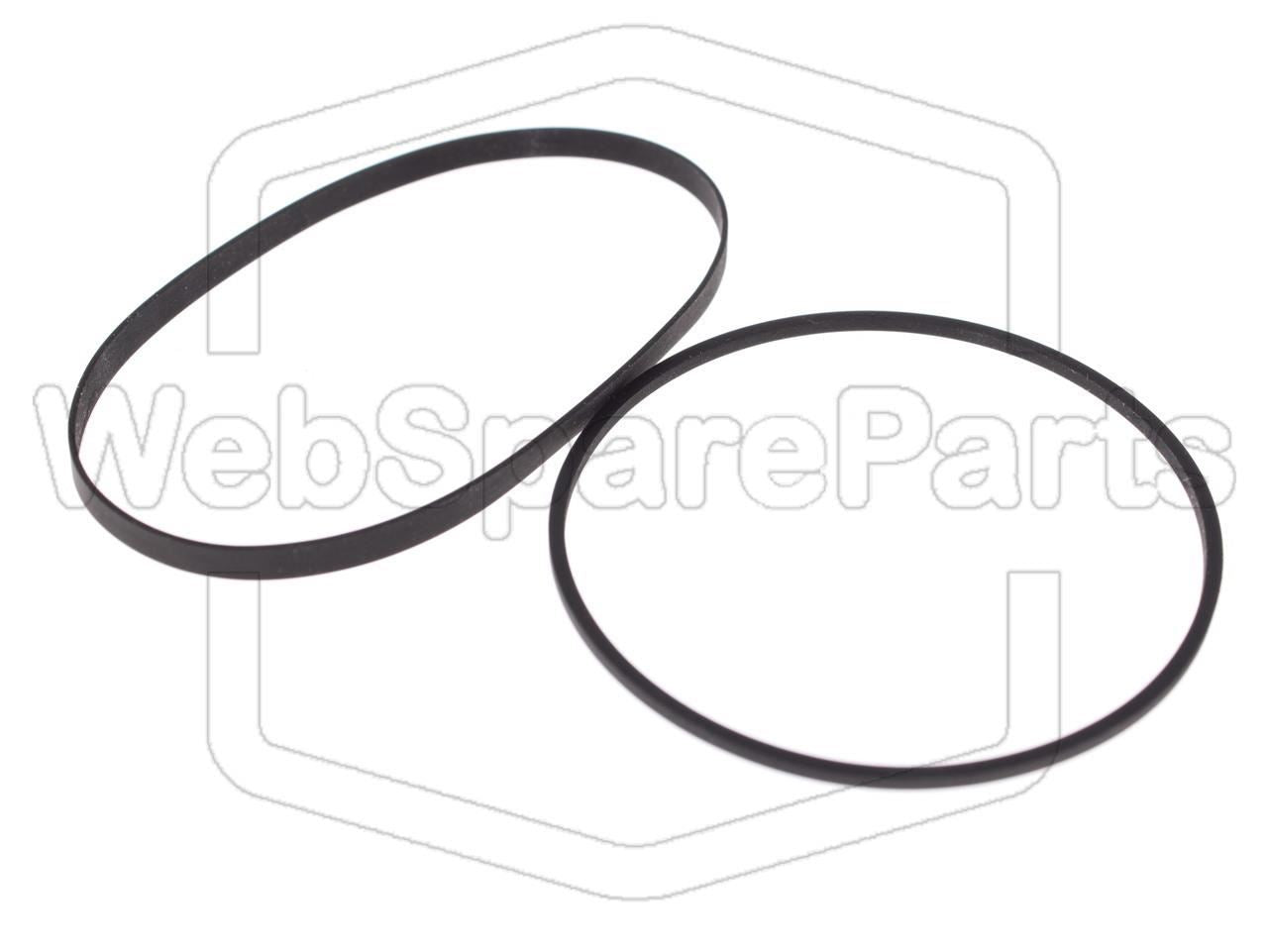 Kit de correas para reproductor de casete – Panasonic RX-M40