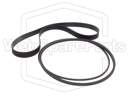 Kit de correas para pletina de casete – Sanyo C-7