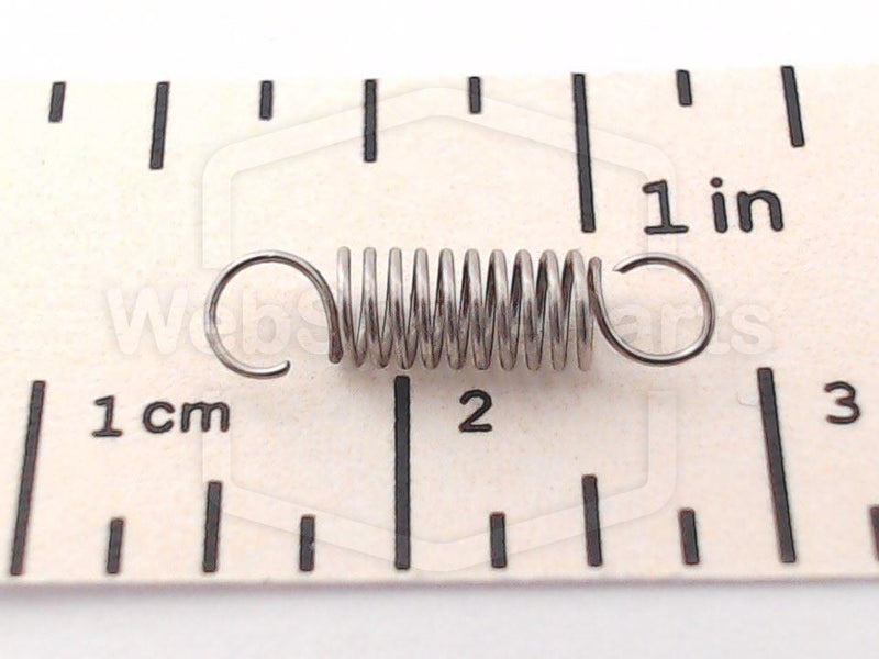 Muelle de extensión Ø = 3.3mm x TL = 6.6mm x TK = 0.34mm