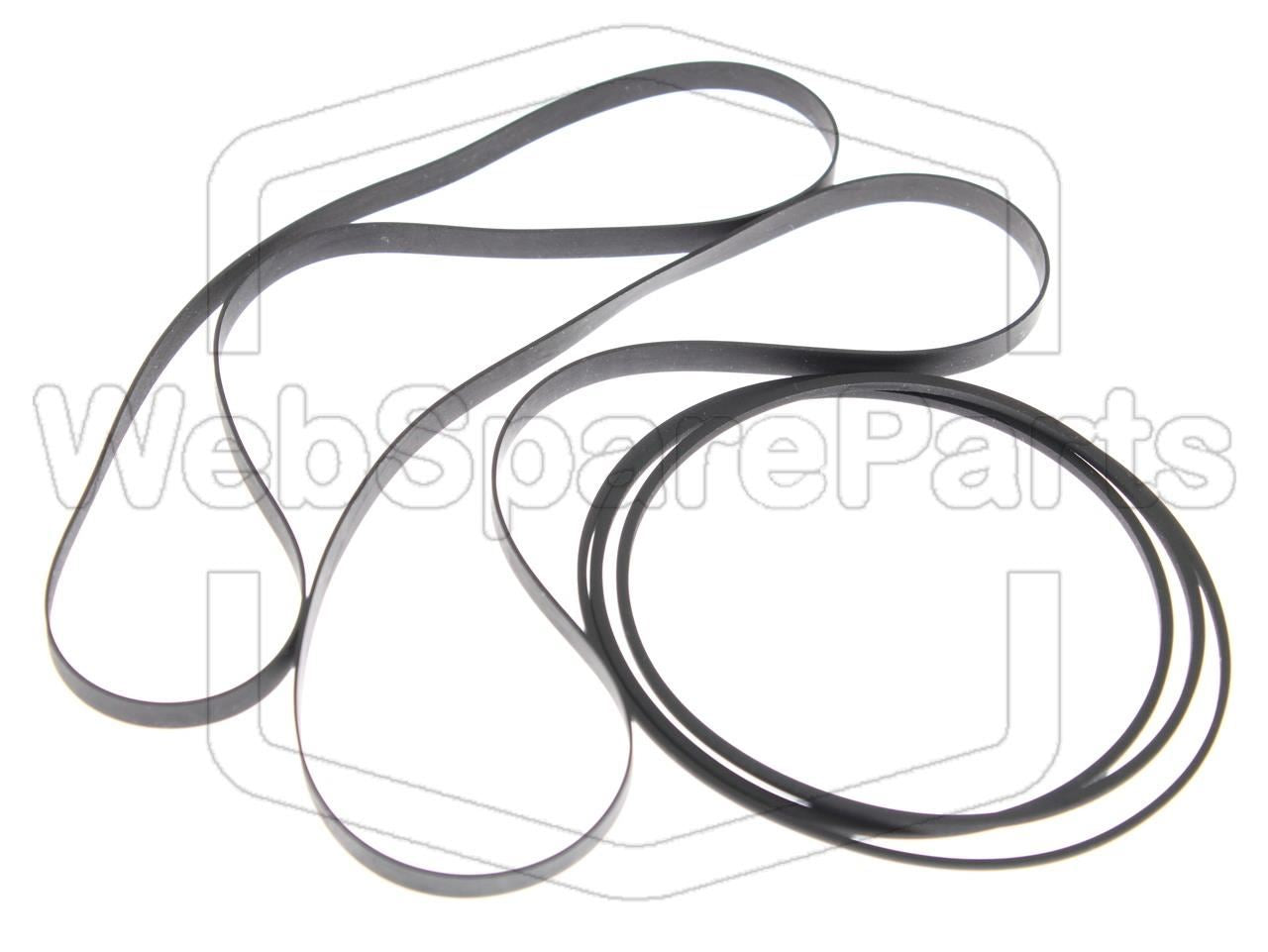Kit de correas para pletina de doble casete – Sharp RT-5050H