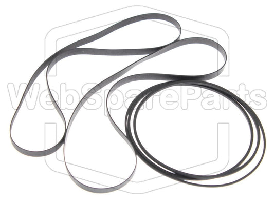 Kit de correas para pletina de doble casete – Sharp RT-5050H