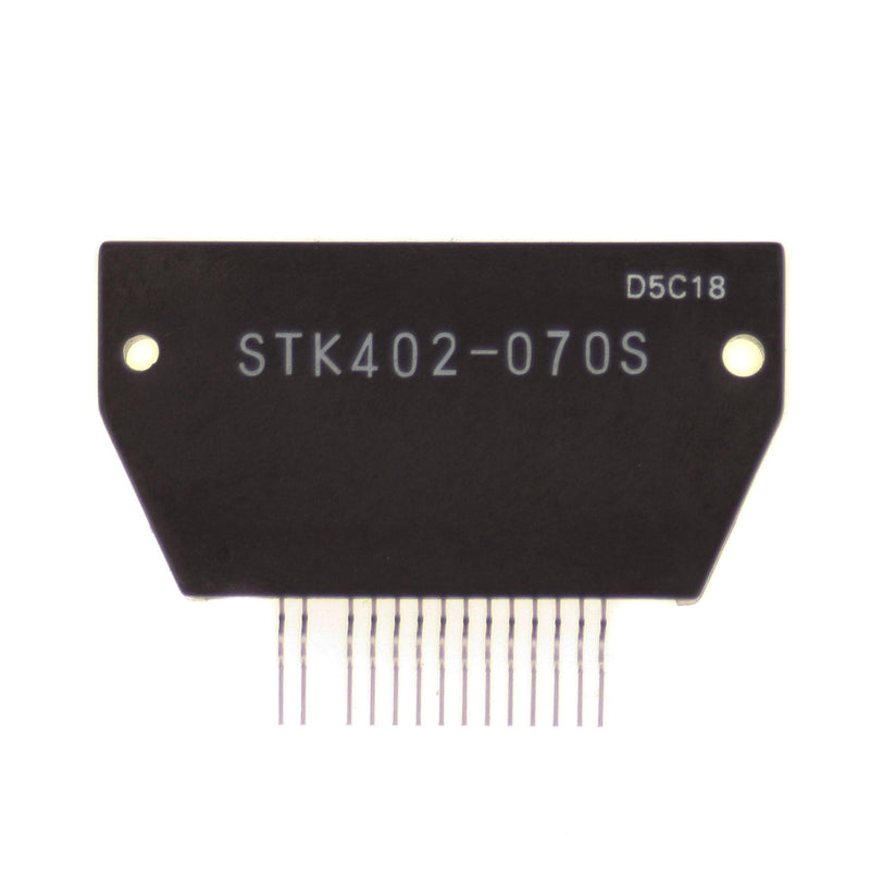 STK402-070S, Dual power audio amplifier 2x40W