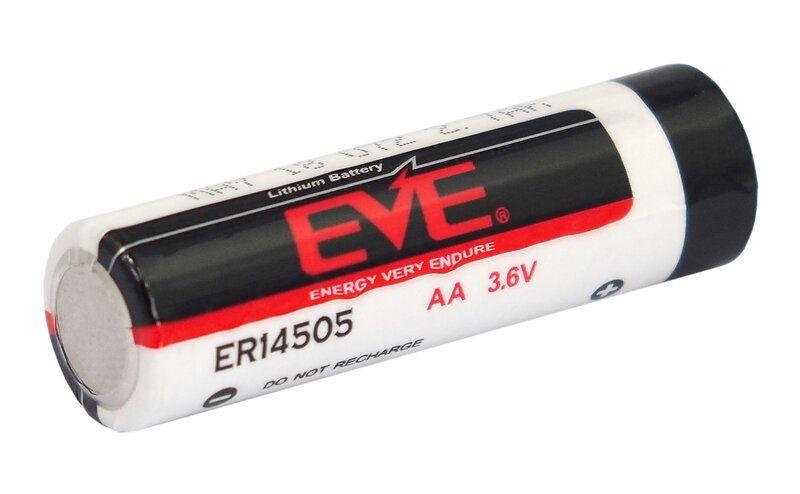 Batería de litio Li-SOCl2 ER14505 3,6 V 2700 mAh EVE Battery 