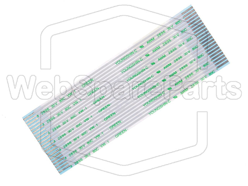 21 Pins Flat Cable L=80mm W=27.50mm