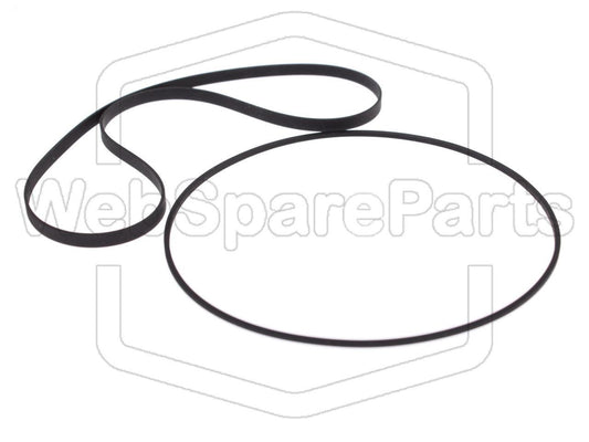 Kit de correas para pletina de casete – Aiwa FX-80
