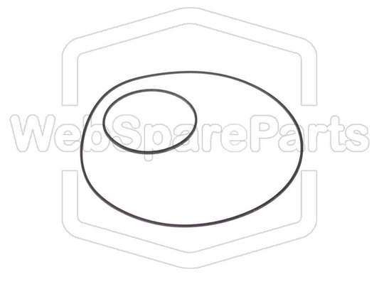 Kit de correas para grabadora de casete – Sony TCS-70