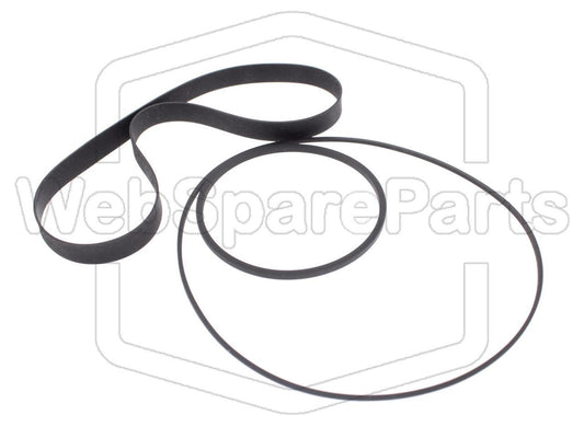Kit de correas para pletina de casete – Nakamichi LX-5